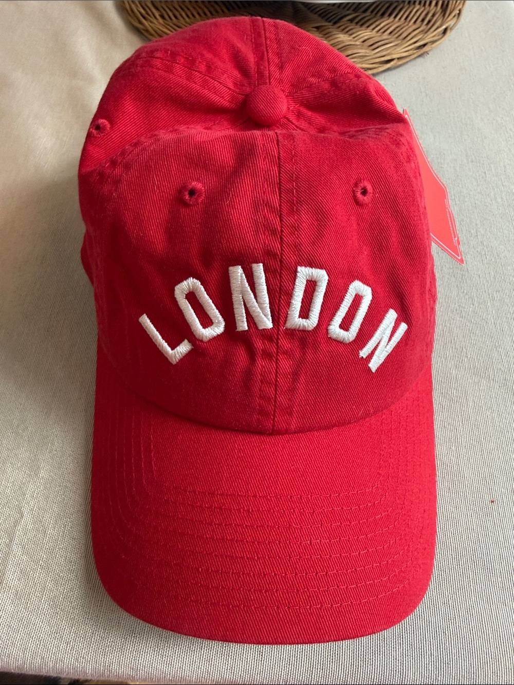 The Wanderlust London Baseball Cap